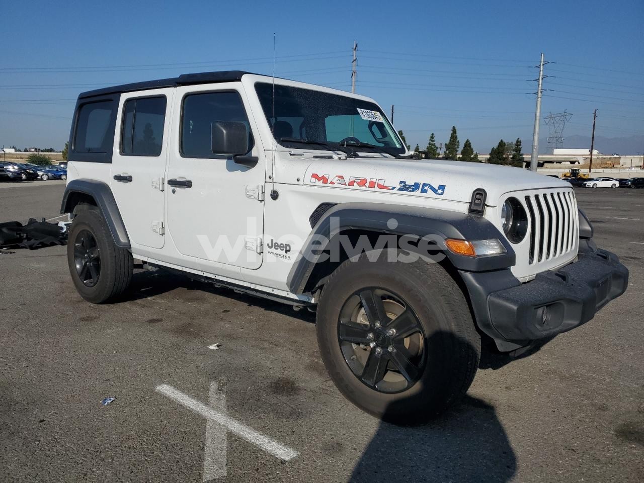 Photo 4 of 2021 JEEP WRANGLER UNLIMITED SPORT (VIN 1C4HJXDG6MW859726)