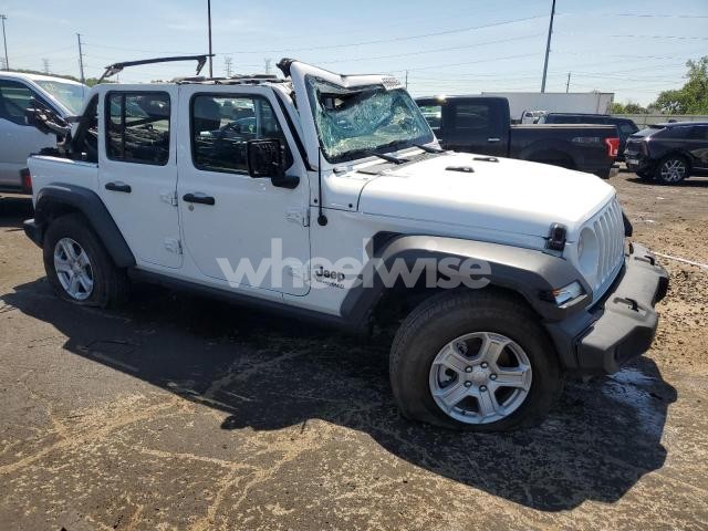 Photo 10 of 2022 JEEP WRANGLER UNLIMITED SPORT (VIN 1C4HJXDG6NW195431)