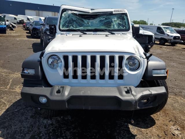 Photo 4 of 2022 JEEP WRANGLER UNLIMITED SPORT (VIN 1C4HJXDG6NW195431)