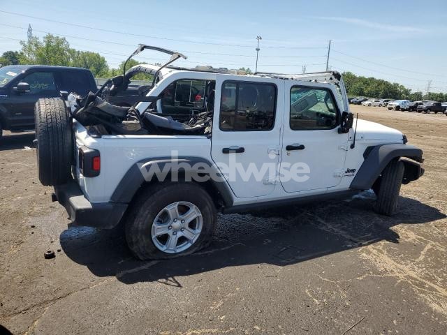 Photo 8 of 2022 JEEP WRANGLER UNLIMITED SPORT (VIN 1C4HJXDG6NW195431)
