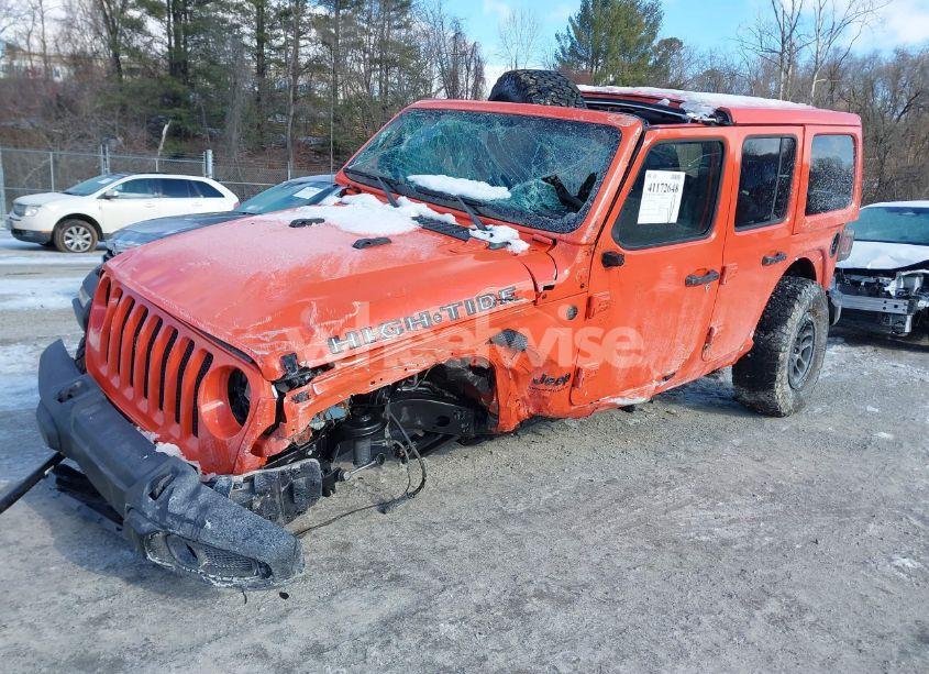 Photo 2 of 2023 Jeep Wrangler 4-DOOR HIGH TIDE 4X4 (VIN 1C4HJXDG6PW679666)