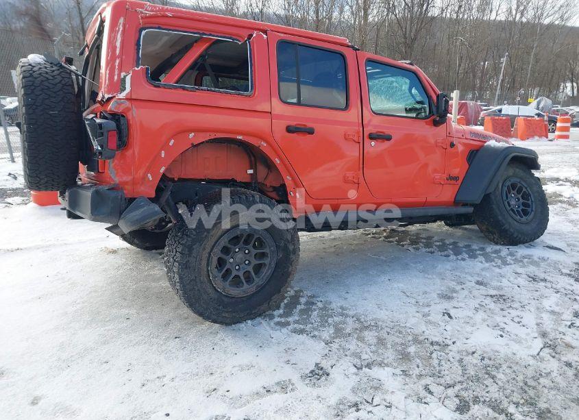 Photo 4 of 2023 Jeep Wrangler 4-DOOR HIGH TIDE 4X4 (VIN 1C4HJXDG6PW679666)