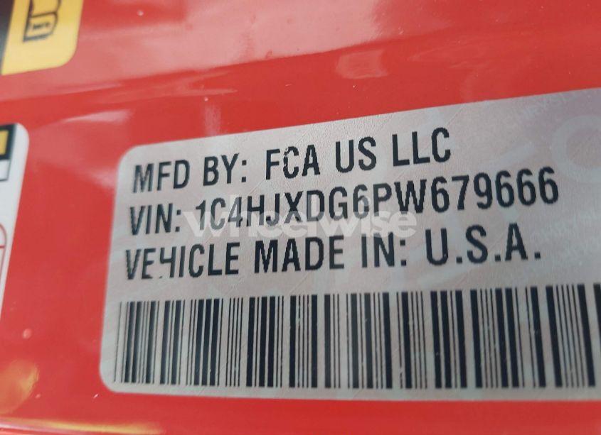 Photo 9 of 2023 Jeep Wrangler 4-DOOR HIGH TIDE 4X4 (VIN 1C4HJXDG6PW679666)