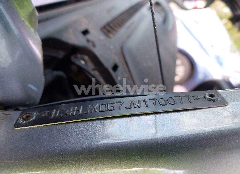 Photo 9 of 2018 Jeep Wrangler UNLIMITED SPORT 4X4 (VIN 1C4HJXDG7JW170077)