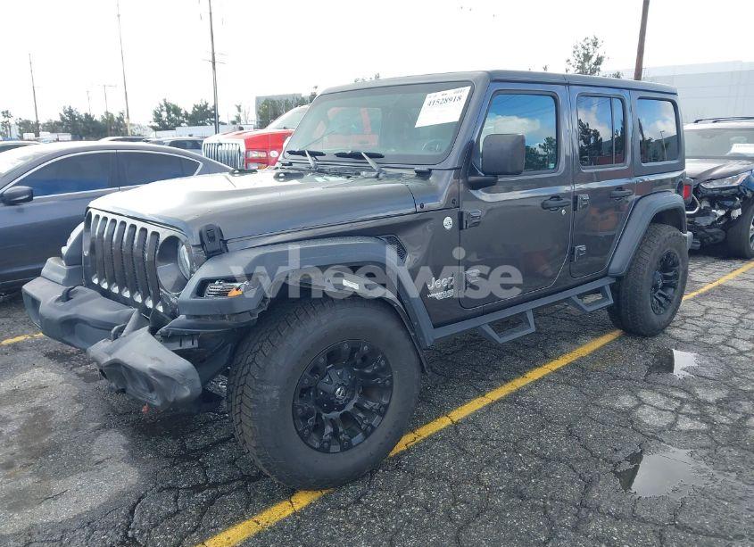 Photo 2 of 2018 Jeep Wrangler UNLIMITED SPORT S 4X4 (VIN 1C4HJXDG7JW181922)