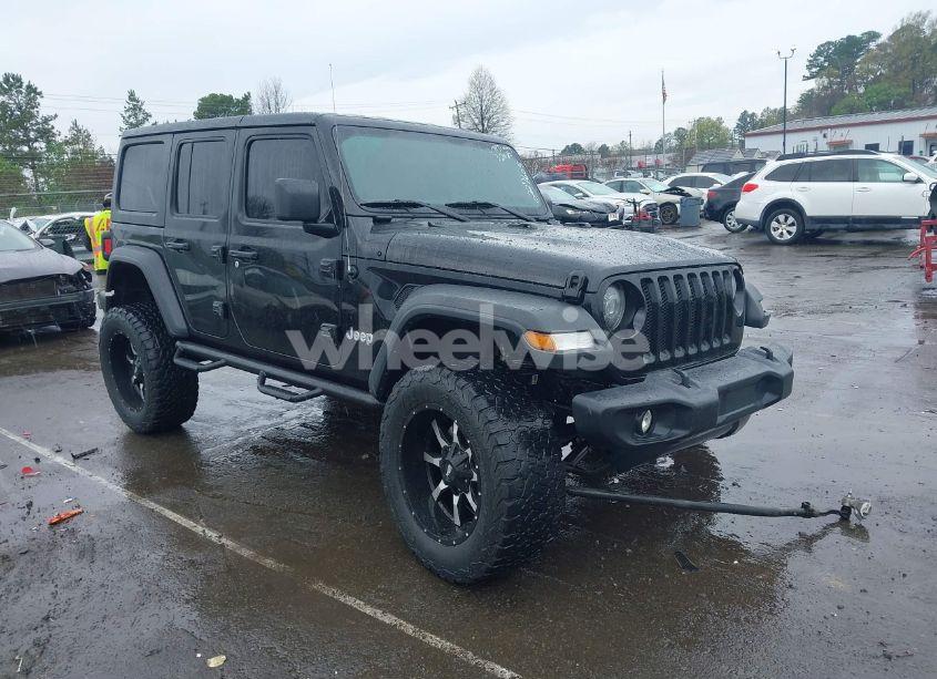 2018 Jeep Wrangler UNLIMITED SPORT S 4X4 (VIN 1C4HJXDG7JW227605) main photo