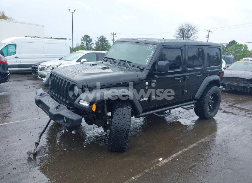 Photo 2 of 2018 Jeep Wrangler UNLIMITED SPORT S 4X4 (VIN 1C4HJXDG7JW227605)