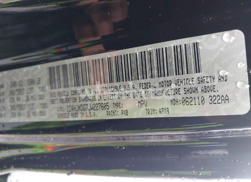 Photo 9 of 2018 Jeep Wrangler UNLIMITED SPORT S 4X4 (VIN 1C4HJXDG7JW227605)