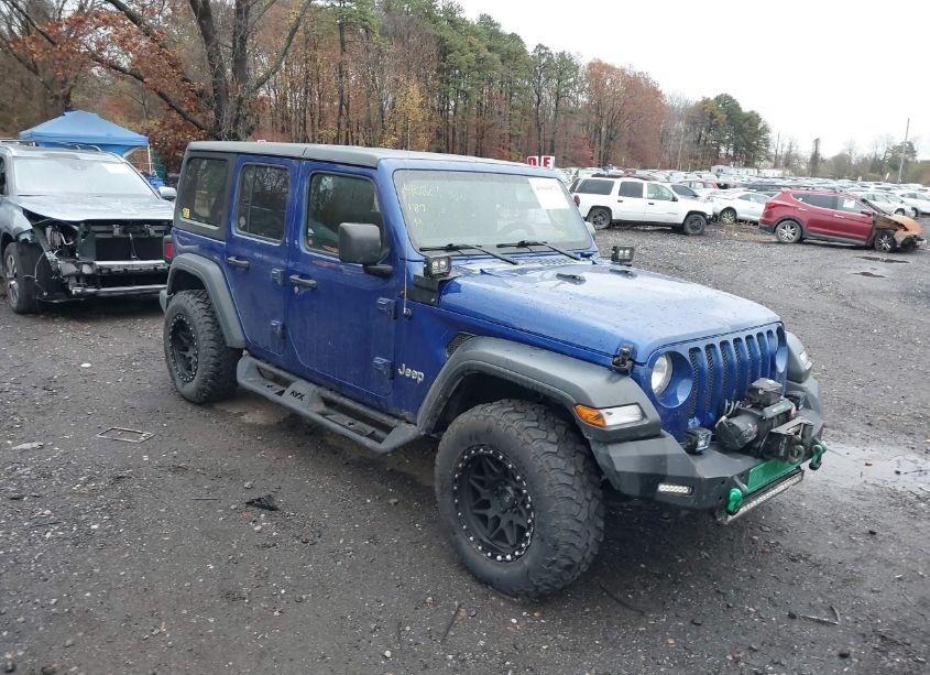 2018 Jeep Wrangler UNLIMITED SPORT S 4X4 (VIN 1C4HJXDG7JW280370) main photo