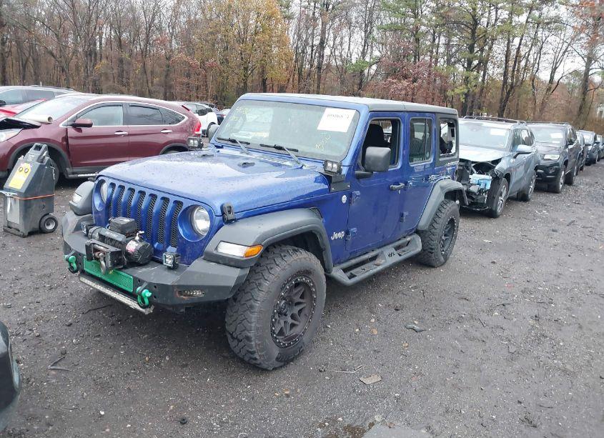 Photo 2 of 2018 Jeep Wrangler UNLIMITED SPORT S 4X4 (VIN 1C4HJXDG7JW280370)