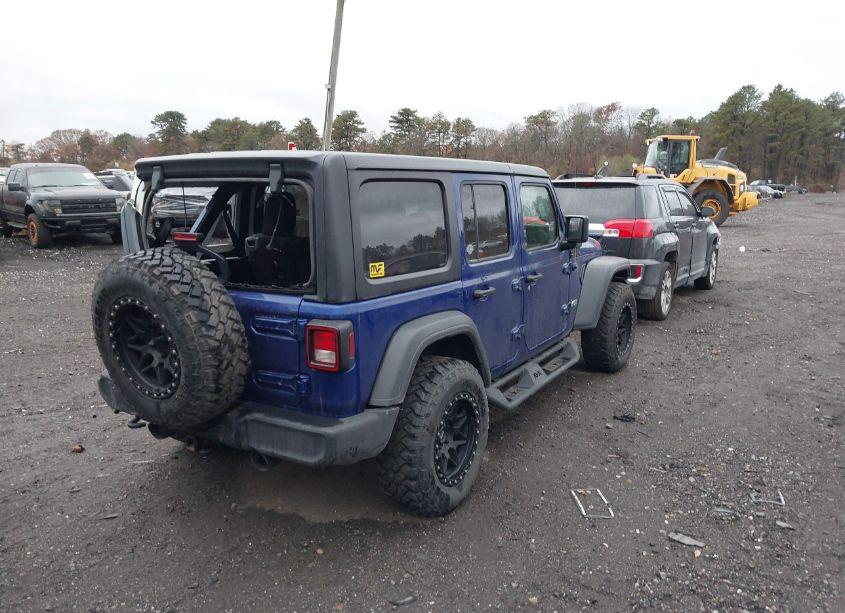 Photo 4 of 2018 Jeep Wrangler UNLIMITED SPORT S 4X4 (VIN 1C4HJXDG7JW280370)