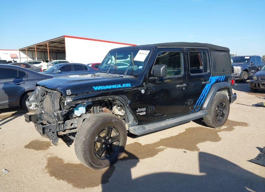 Photo 2 of 2019 Jeep Wrangler UNLIMITED SPORT S 4X4 (VIN 1C4HJXDG7KW638973)