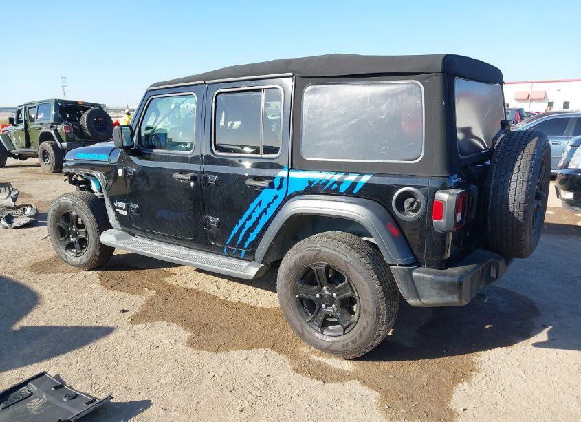 Photo 3 of 2019 Jeep Wrangler UNLIMITED SPORT S 4X4 (VIN 1C4HJXDG7KW638973)