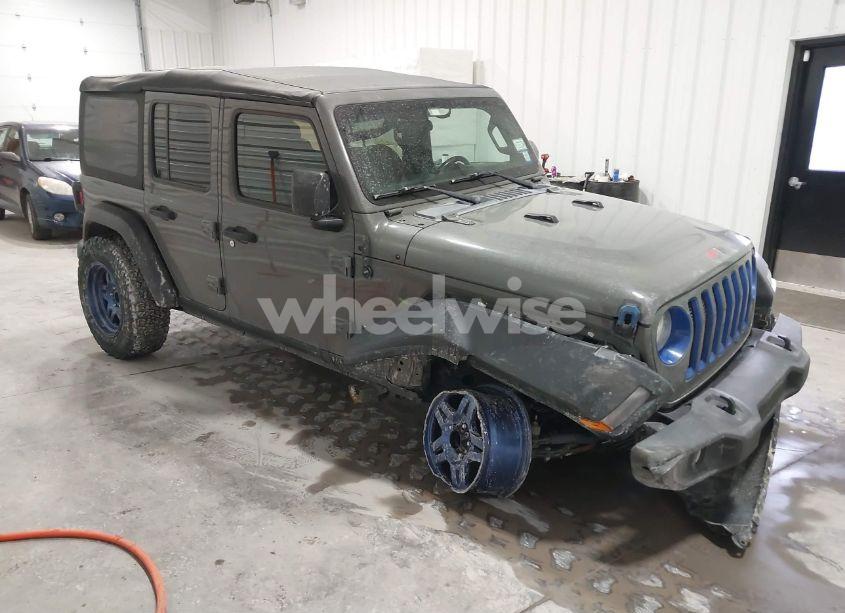 2020 Jeep Wrangler UNLIMITED SPORT S 4X4 (VIN 1C4HJXDG7LW167909) main photo