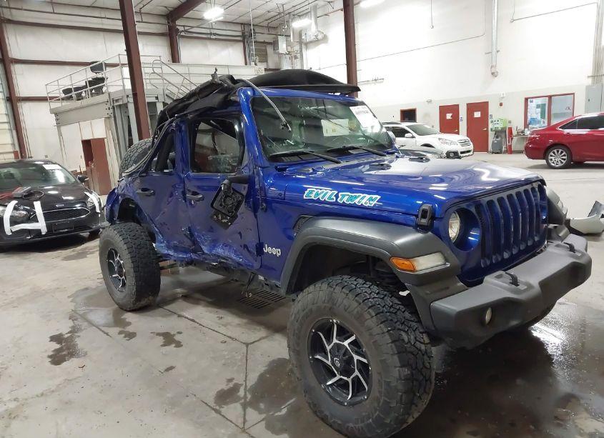 2020 Jeep Wrangler UNLIMITED SPORT S 4X4 (VIN 1C4HJXDG7LW192261) main photo