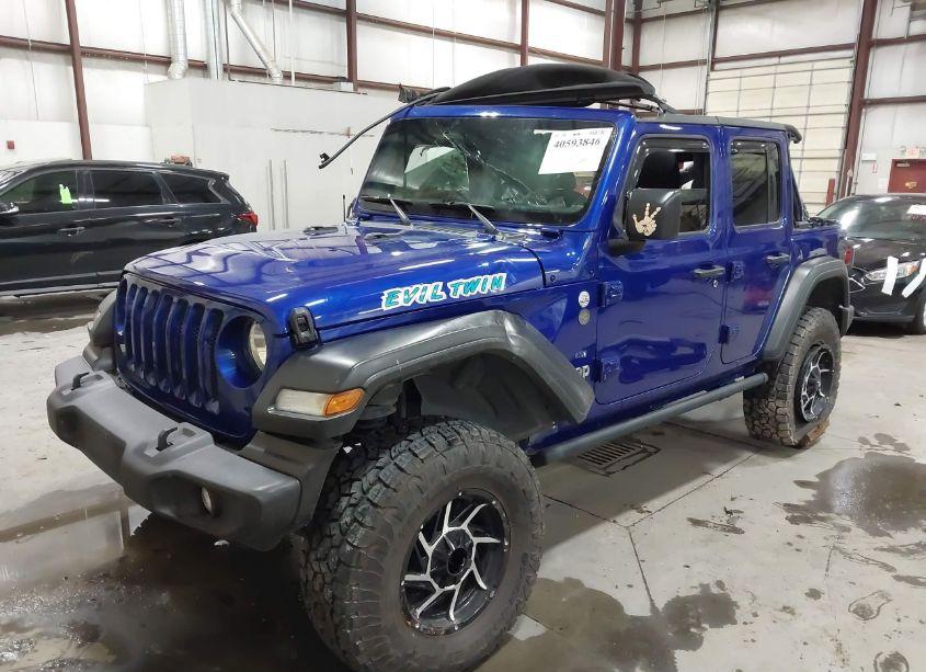 Photo 2 of 2020 Jeep Wrangler UNLIMITED SPORT S 4X4 (VIN 1C4HJXDG7LW192261)