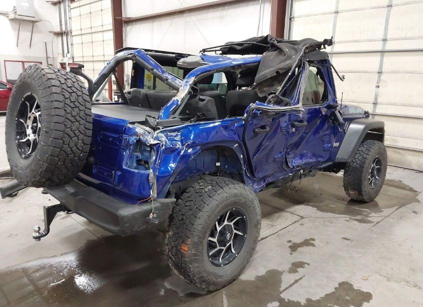 Photo 4 of 2020 Jeep Wrangler UNLIMITED SPORT S 4X4 (VIN 1C4HJXDG7LW192261)