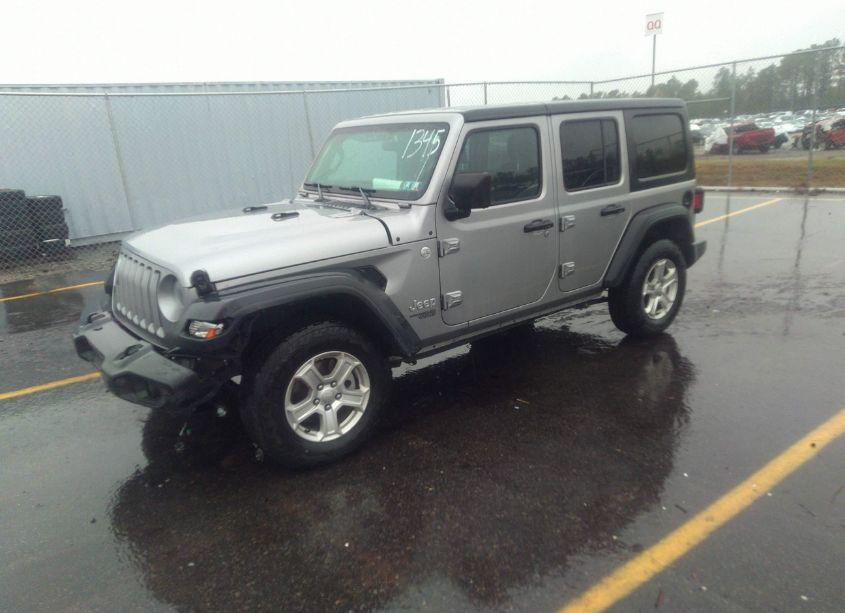 Photo 2 of 2020 Jeep Wrangler UNLIMITED SPORT S 4X4 (VIN 1C4HJXDG7LW200634)