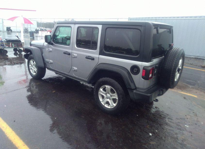 Photo 3 of 2020 Jeep Wrangler UNLIMITED SPORT S 4X4 (VIN 1C4HJXDG7LW200634)