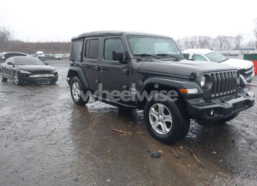 2020 Jeep Wrangler UNLIMITED SPORT S 4X4 (VIN 1C4HJXDG7LW229907) main photo