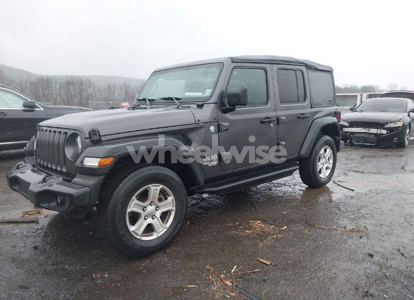 Photo 2 of 2020 Jeep Wrangler UNLIMITED SPORT S 4X4 (VIN 1C4HJXDG7LW229907)