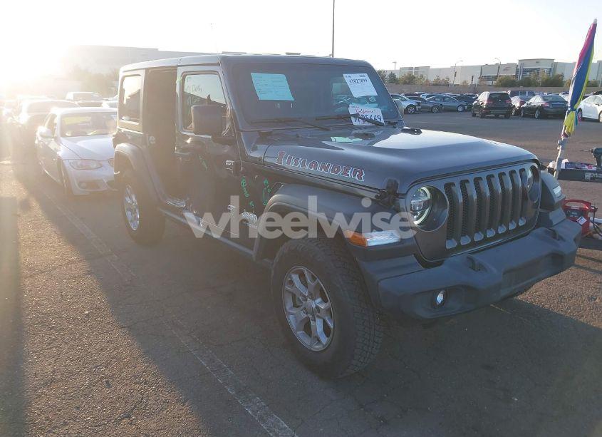 2021 Jeep Wrangler UNLIMITED ISLANDER 4X4 (VIN 1C4HJXDG7MW583315) main photo