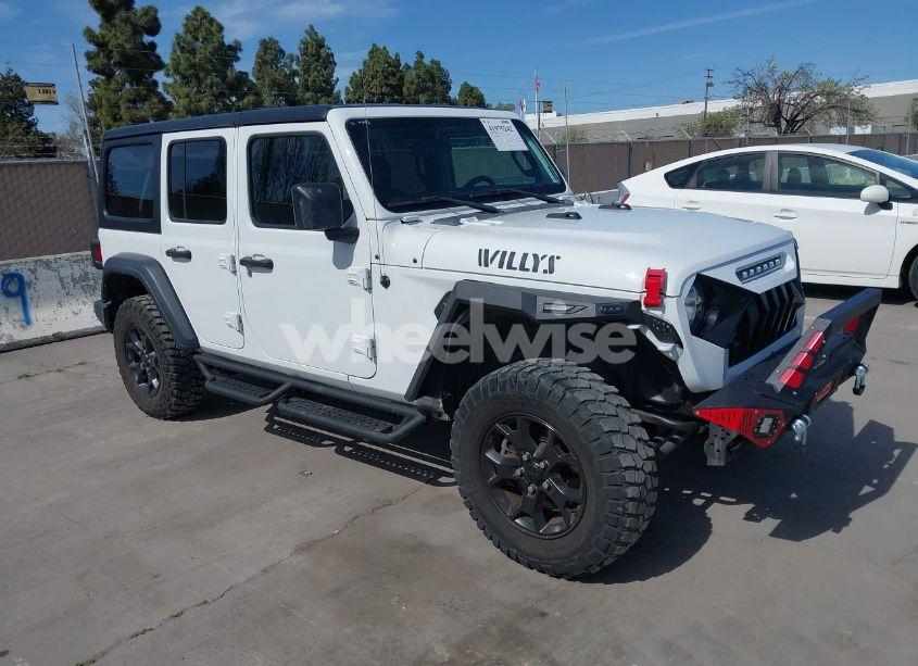 2022 Jeep Wrangler UNLIMITED WILLYS SPORT 4X4 (VIN 1C4HJXDG7NW144634) main photo