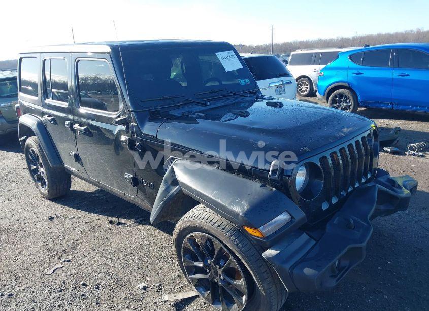 2022 Jeep Wrangler UNLIMITED SPORT S 4X4 (VIN 1C4HJXDG7NW165063) main photo