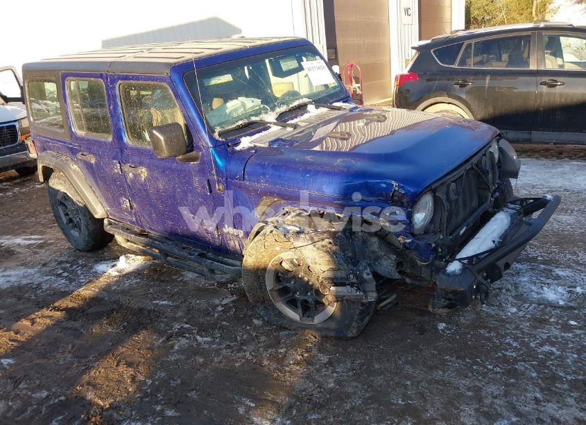 2018 Jeep Wrangler UNLIMITED SPORT 4X4 (VIN 1C4HJXDG8JW179984) main photo