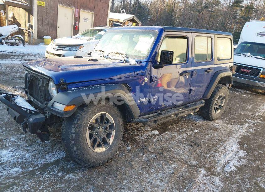 Photo 2 of 2018 Jeep Wrangler UNLIMITED SPORT 4X4 (VIN 1C4HJXDG8JW179984)
