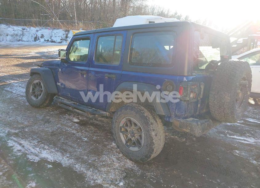 Photo 3 of 2018 Jeep Wrangler UNLIMITED SPORT 4X4 (VIN 1C4HJXDG8JW179984)