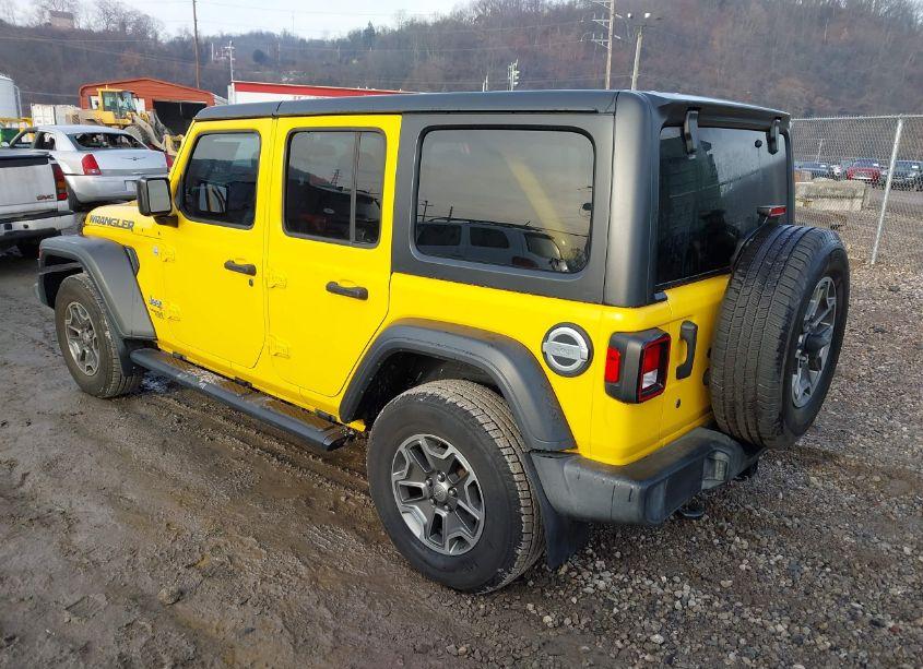 Photo 3 of 2019 Jeep Wrangler UNLIMITED SPORT S 4X4 (VIN 1C4HJXDG8KW568514)