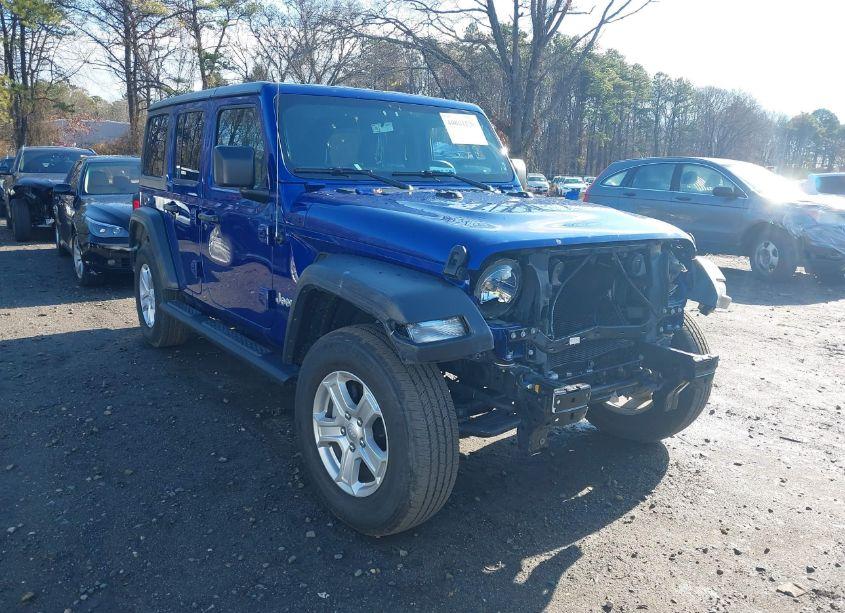 2019 Jeep Wrangler UNLIMITED SPORT S 4X4 (VIN 1C4HJXDG8KW597379) main photo