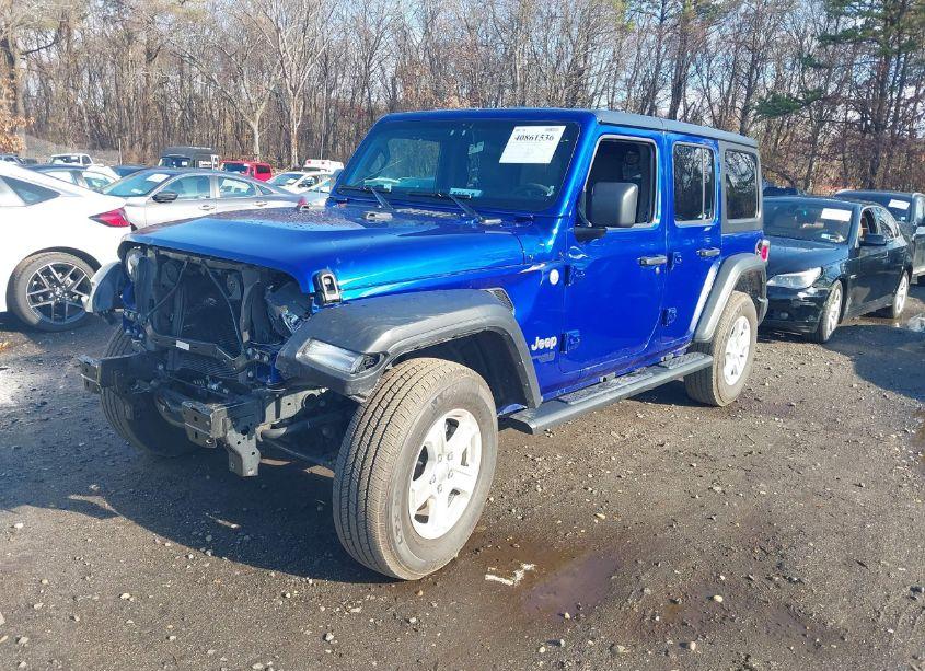 Photo 2 of 2019 Jeep Wrangler UNLIMITED SPORT S 4X4 (VIN 1C4HJXDG8KW597379)