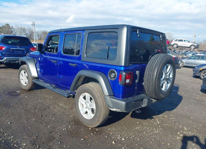 Photo 3 of 2019 Jeep Wrangler UNLIMITED SPORT S 4X4 (VIN 1C4HJXDG8KW597379)