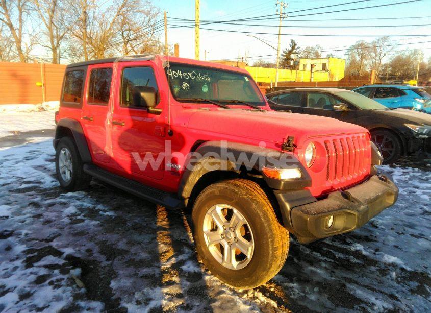 2020 Jeep Wrangler UNLIMITED SPORT S 4X4 (VIN 1C4HJXDG8LW222111) main photo