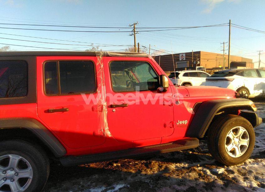 Photo 13 of 2020 Jeep Wrangler UNLIMITED SPORT S 4X4 (VIN 1C4HJXDG8LW222111)