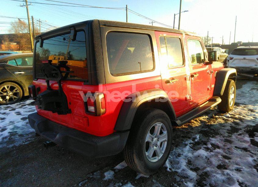 Photo 4 of 2020 Jeep Wrangler UNLIMITED SPORT S 4X4 (VIN 1C4HJXDG8LW222111)