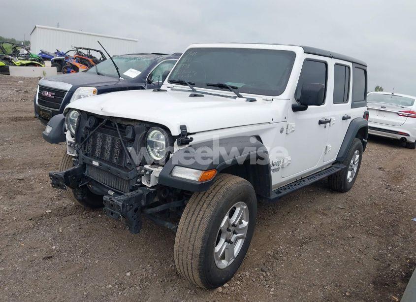 Photo 2 of 2021 Jeep Wrangler UNLIMITED SPORT S 4X4 (VIN 1C4HJXDG8MW524502)