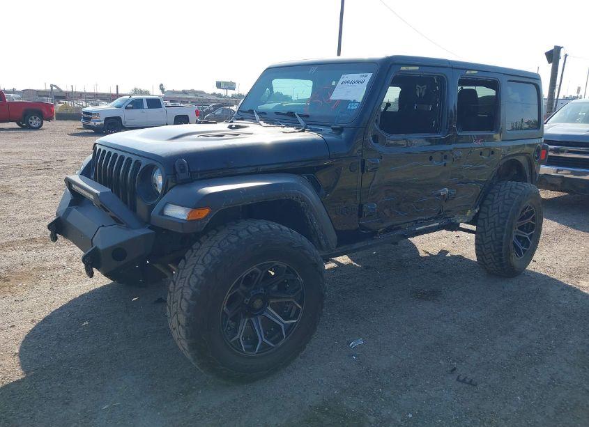Photo 2 of 2021 Jeep Wrangler UNLIMITED SPORT S 4X4 (VIN 1C4HJXDG8MW872235)