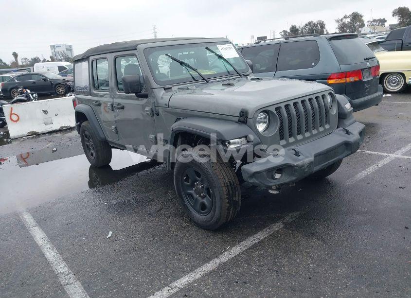 2022 Jeep Wrangler UNLIMITED SPORT 4X4 (VIN 1C4HJXDG8NW126143) main photo
