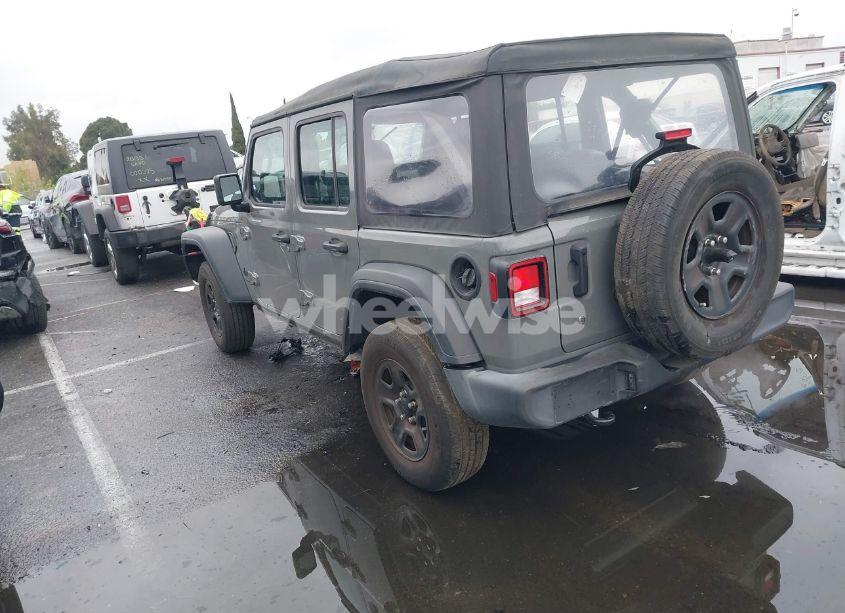 Photo 3 of 2022 Jeep Wrangler UNLIMITED SPORT 4X4 (VIN 1C4HJXDG8NW126143)