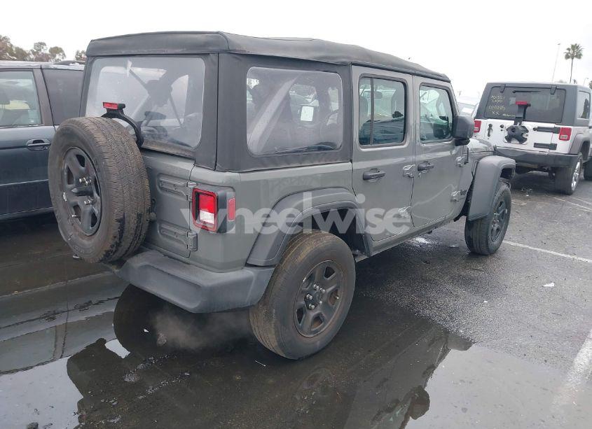 Photo 4 of 2022 Jeep Wrangler UNLIMITED SPORT 4X4 (VIN 1C4HJXDG8NW126143)