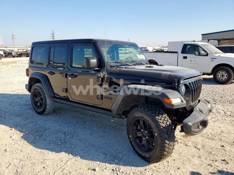 Photo 3 of 2022 JEEP WRANGLER UNLIMITED SPORT (VIN 1C4HJXDG8NW160406)