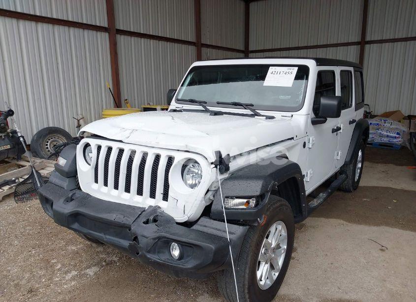 Photo 2 of 2023 Jeep Wrangler 4-DOOR SPORT S 4X4 (VIN 1C4HJXDG8PW620005)
