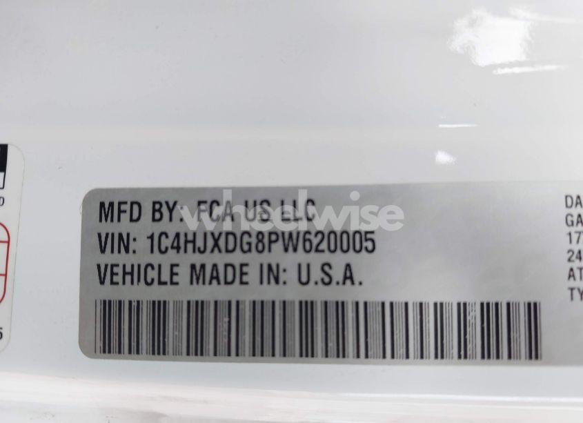 Photo 9 of 2023 Jeep Wrangler 4-DOOR SPORT S 4X4 (VIN 1C4HJXDG8PW620005)