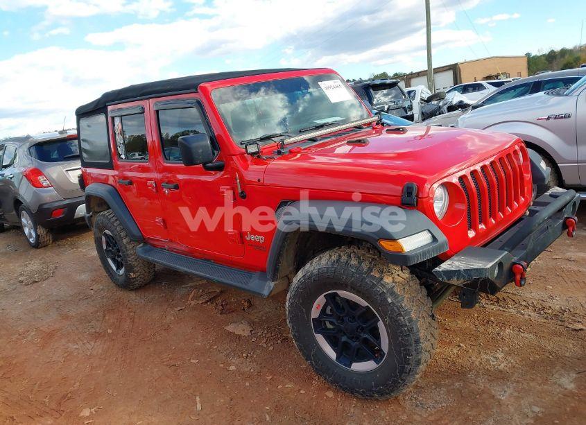 2018 Jeep Wrangler UNLIMITED SPORT S 4X4 (VIN 1C4HJXDG9JW146265) main photo