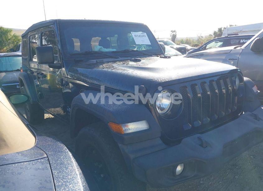 2018 Jeep Wrangler UNLIMITED SPORT 4X4 (VIN 1C4HJXDG9JW159307) main photo