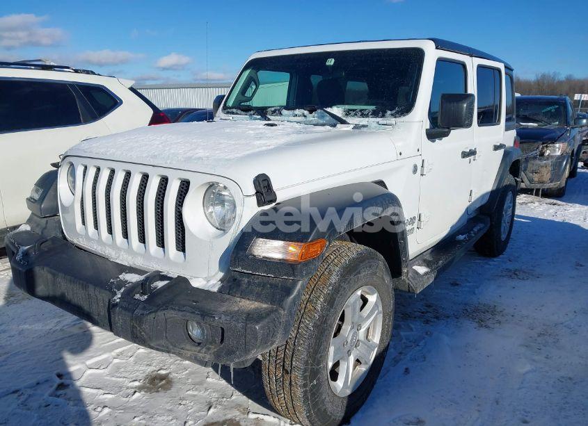 Photo 2 of 2018 Jeep Wrangler UNLIMITED SPORT S 4X4 (VIN 1C4HJXDG9JW223555)