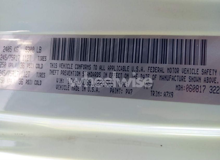 Photo 9 of 2018 Jeep Wrangler UNLIMITED SPORT S 4X4 (VIN 1C4HJXDG9JW223555)